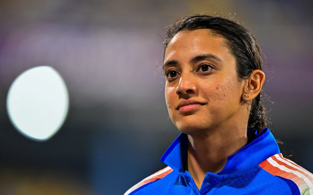 Smriti Mandhana. [Source - AFP Photos]