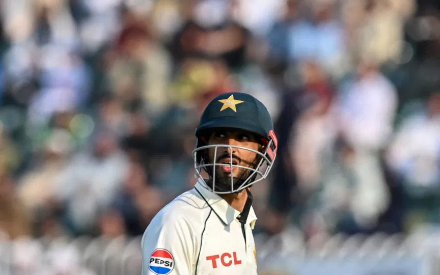 Babar Azam flops again but Shan Masood, Shafique 50s put PAK in strong position on Day 1 Babar Azam flops again but Shan Masood, Shafique 50s put PAK in strong position on Day 1