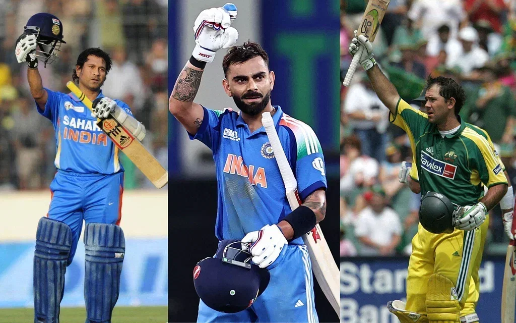 Most 100s after 500 international matches [Source: AFP Photos]