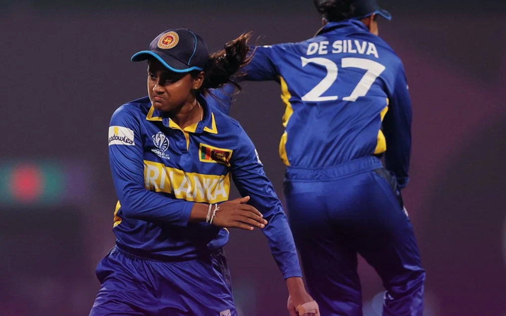 Sri Lanka women beat Bangladesh [Source: @ICC/x]