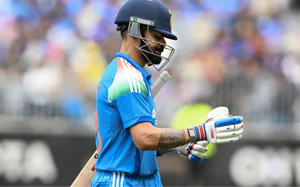Virat Kohli fell for a duck in 1st IND vs AUS ODI [Source: AFP]