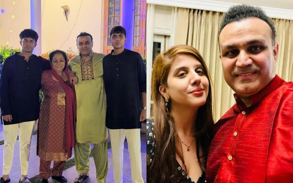 Virender Sehwag celebrates Diwali without wife Arti [Source: @virendersehwag/Instagram.com]