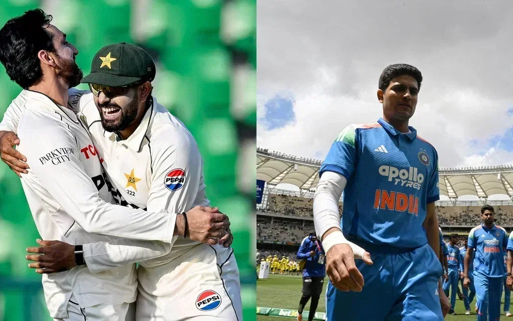 Babar Azam and Shubman Gill [Source: AFP]
