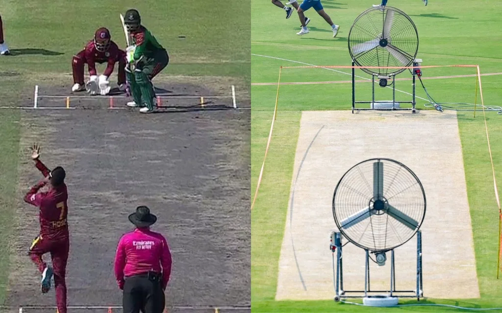 Turning wickets chaos in subcontinent [Source: @_22Yards, @mufaddal_vohra/X.com]