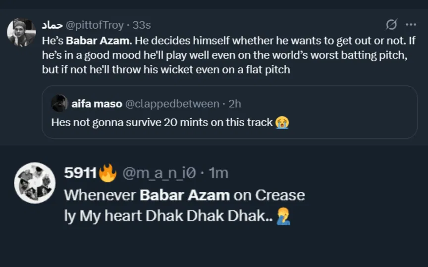 Tweets from users [Source: Screengrab]