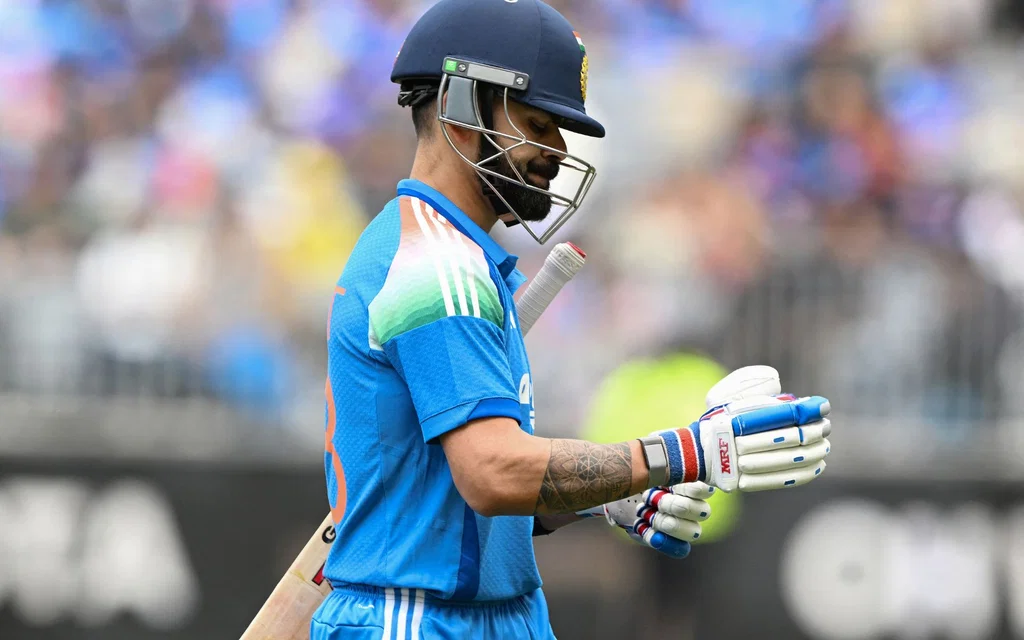Virat Kohli recorded 2nd successive duck vs AUS [Source: AFP]
