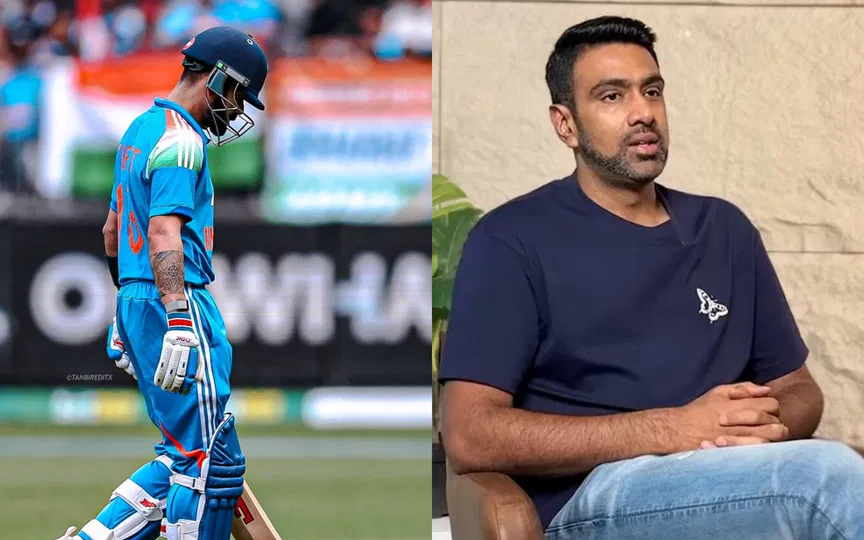 Ashwin's dig at Kohli news