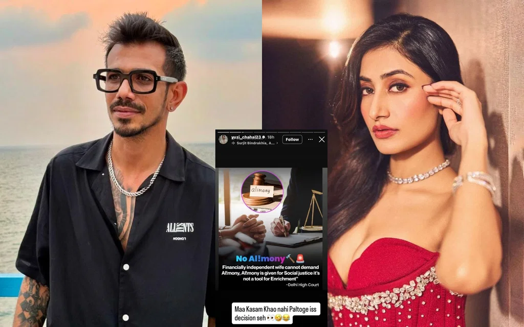 Yuzvendra Chahal continues drama with Dhanashree [Source: @TheNewz_816, @neha_basic/X.com]