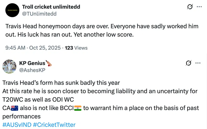 Fan tweets [Source: @TUnlimitedd, @AshesKP/X.com]