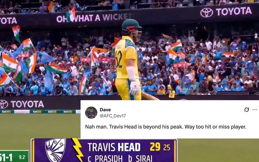 "Honeymoon days are over": Travis Head trolled mercilessly by fans for flop show vs India "Honeymoon days are over": Travis Head trolled mercilessly by fans for flop show vs India