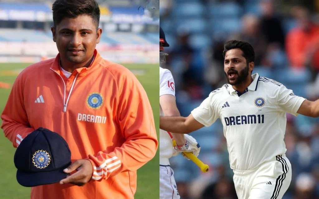 Shardul Thakur backs Sarfaraz Khan (Source: @sarfarazkhan977/x.com, @SunRisers/x.com)