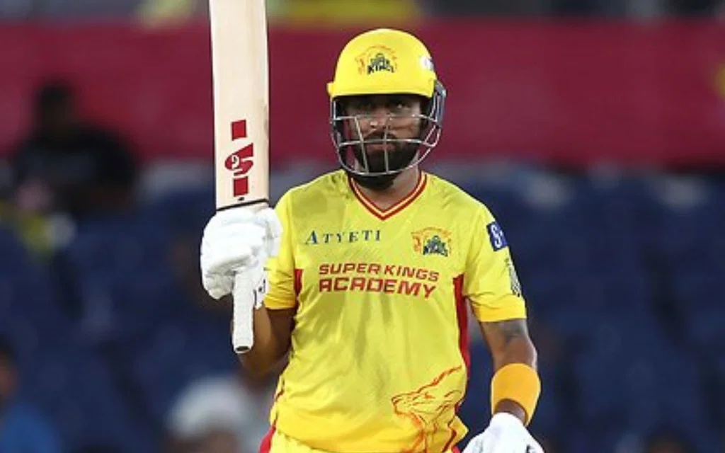 Shubham Ranjane for Texas Super Kings [Source: @Duplooystan/X.com]