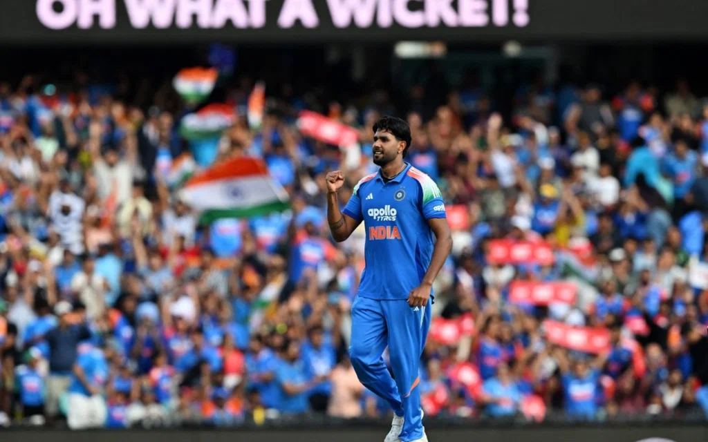 Harshit Rana during 3rd ODI - (Source : AFP)