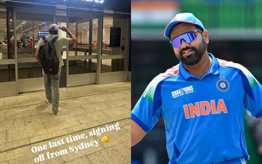 “One last time…”: Rohit Sharma signs off from Sydney after final Australia tour