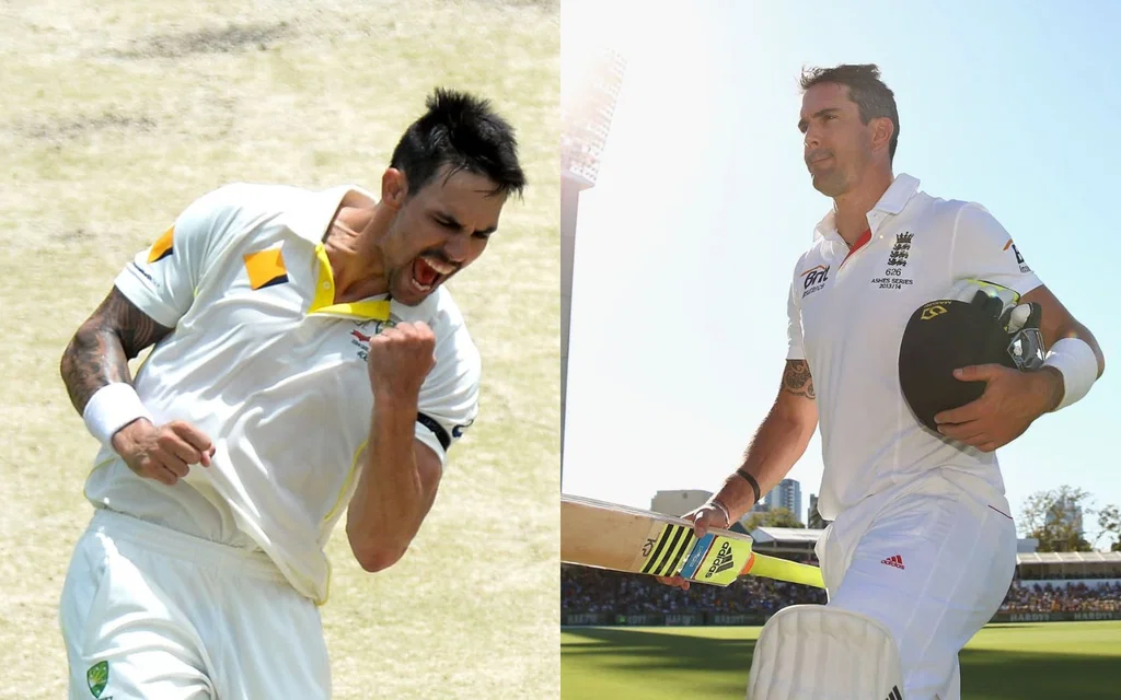 Johnson-Pietersen's heated moment (Source: @cricketcomau/x.com)