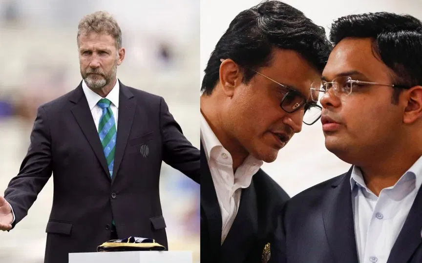 सौरव गांगुली और जय शाह - (स्रोत: @Johns/X.com)