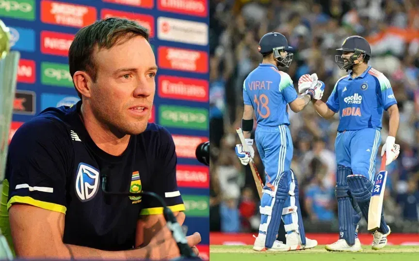 विराट कोहली और रोहित शर्मा पर एबी डिविलियर्स (स्रोत: एएफपी)