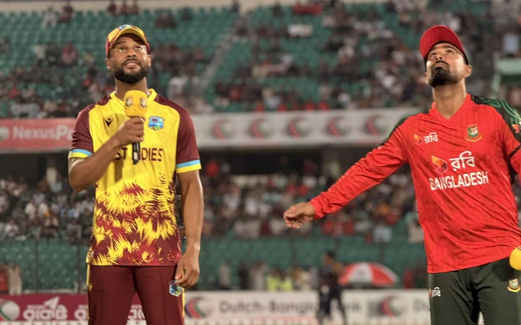 Bangladesh to face West Indies in 2nd T20I [Source: @windiescricket/X.com]