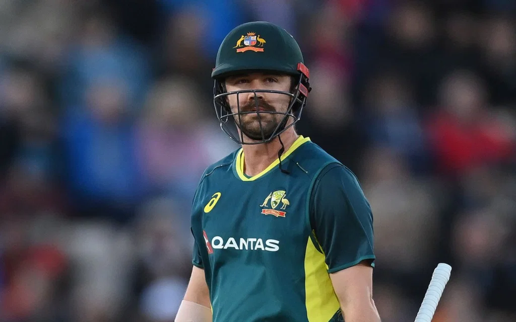 Travis Head struggling in T20Is [Source: @academy_dinda/X.com]