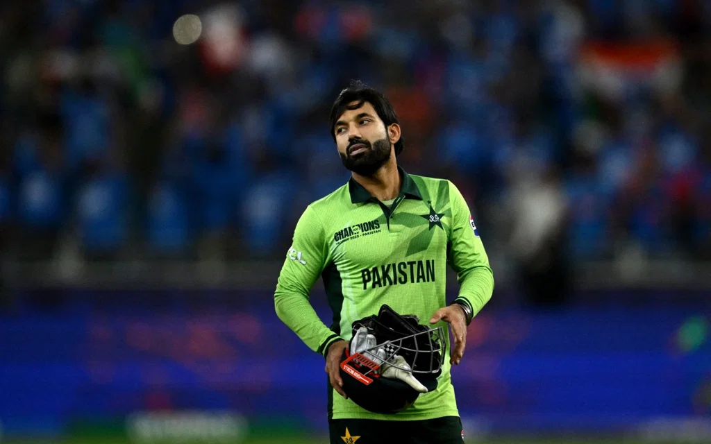 Mohammad Rizwan for Pakistan (Source: AFP)