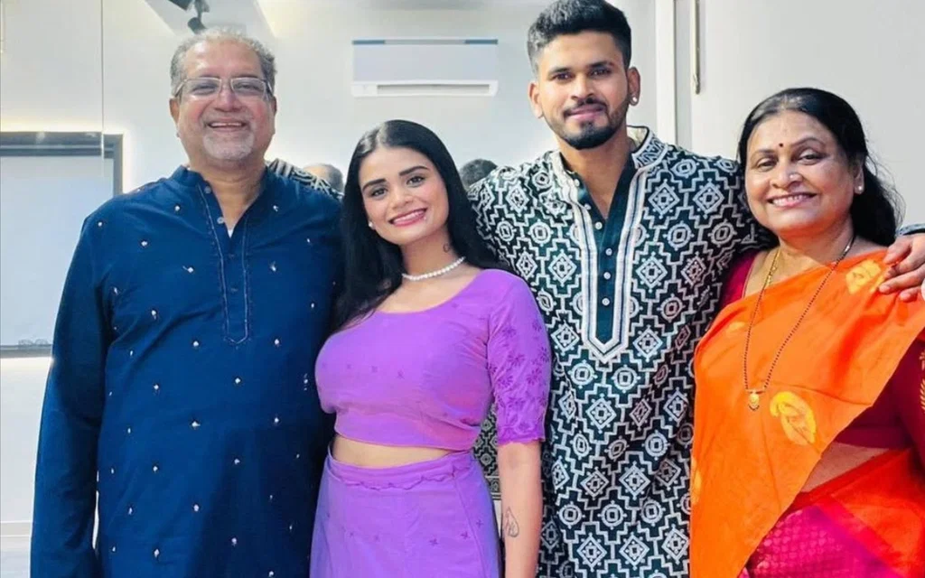 Shreyas Iyer Family (Source: Instagram/shreyasiyer96)