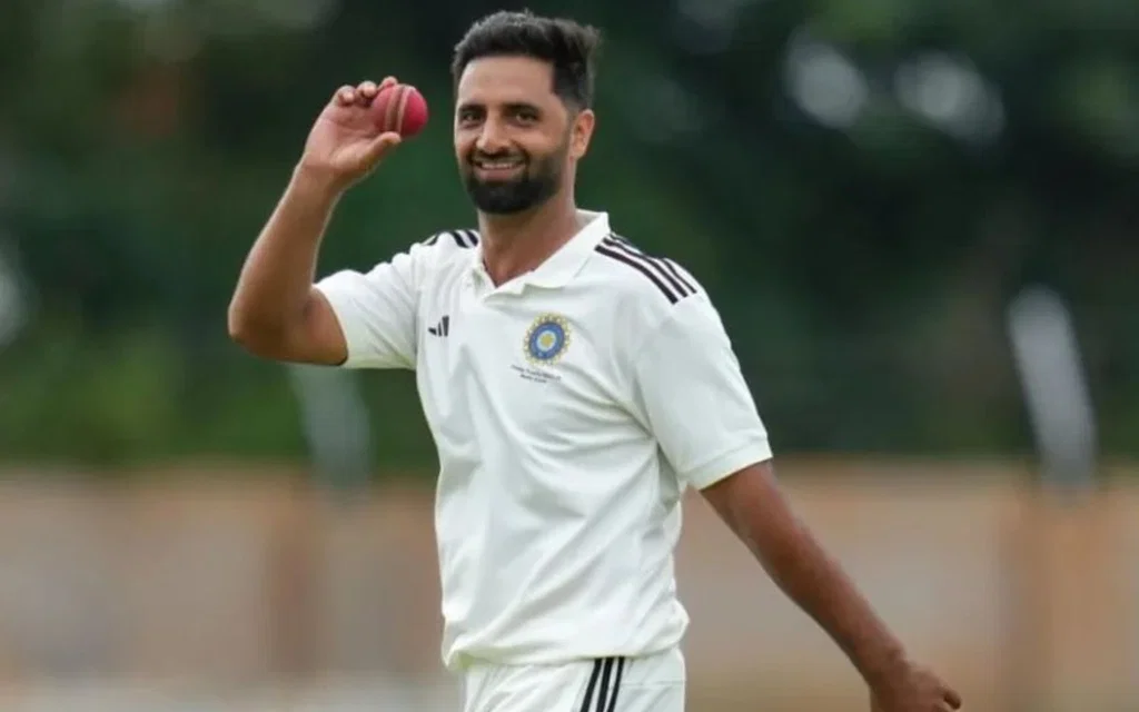 Auqib Nabi thanks Irfan Pathan (Source: @Eye_Doubliv/x.com)