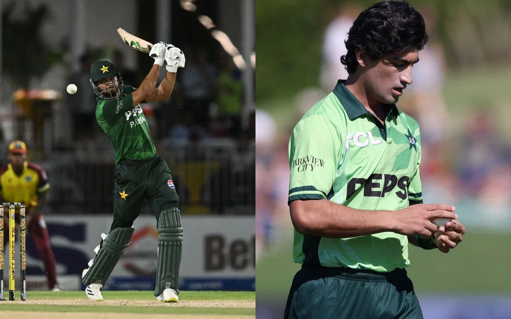 Hasan Nawaz and Naseem Shah flopped in 1st T20I vs SA [Source: AFP]
