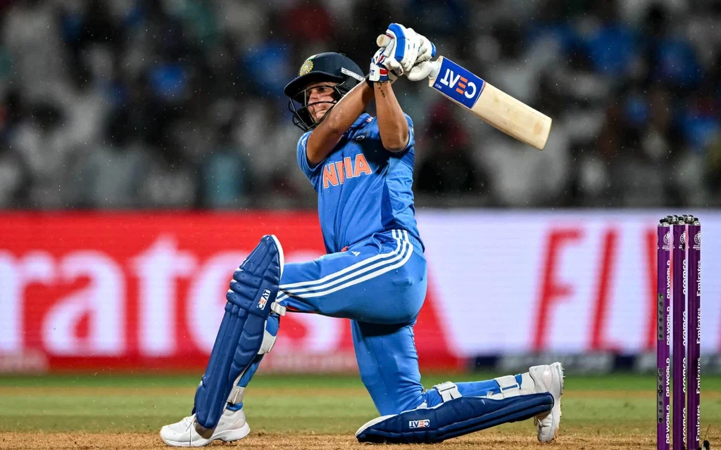 Harmanpreet Kaur in action [Source: AFP]