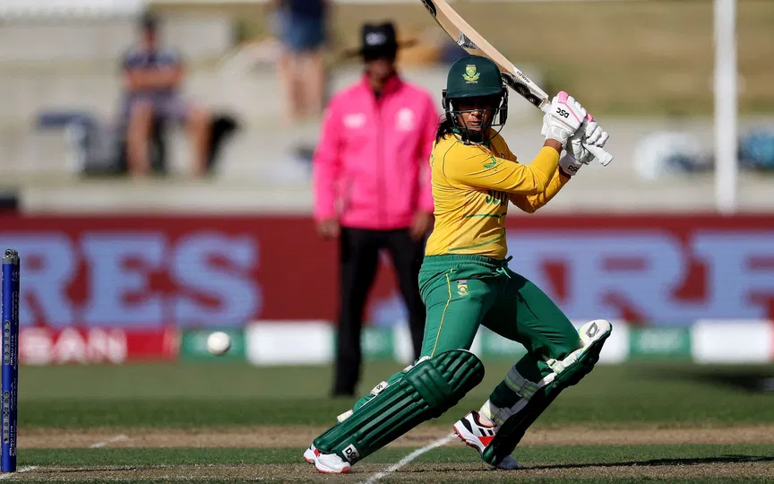 Trisha Chetty at number 5 (Source: AFP)