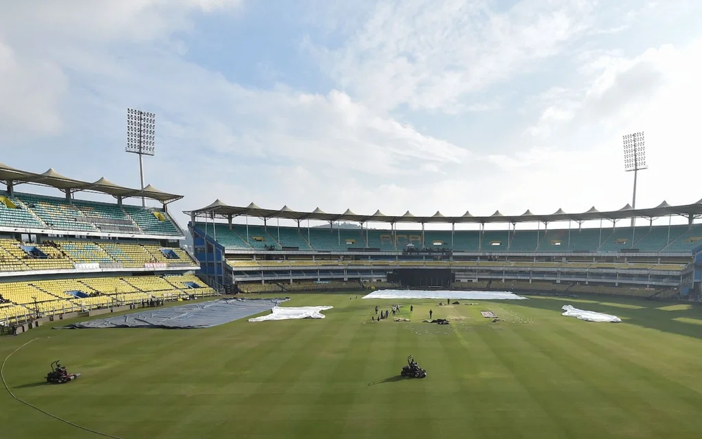 Barsapara Stadium in Guwahati [Source: @ESPNcricinfo/X]