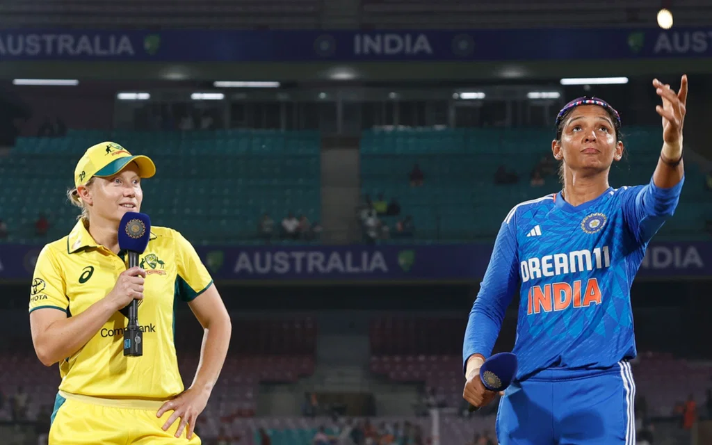 India women vs Australia women toss - (Source: BCCI/X.com)