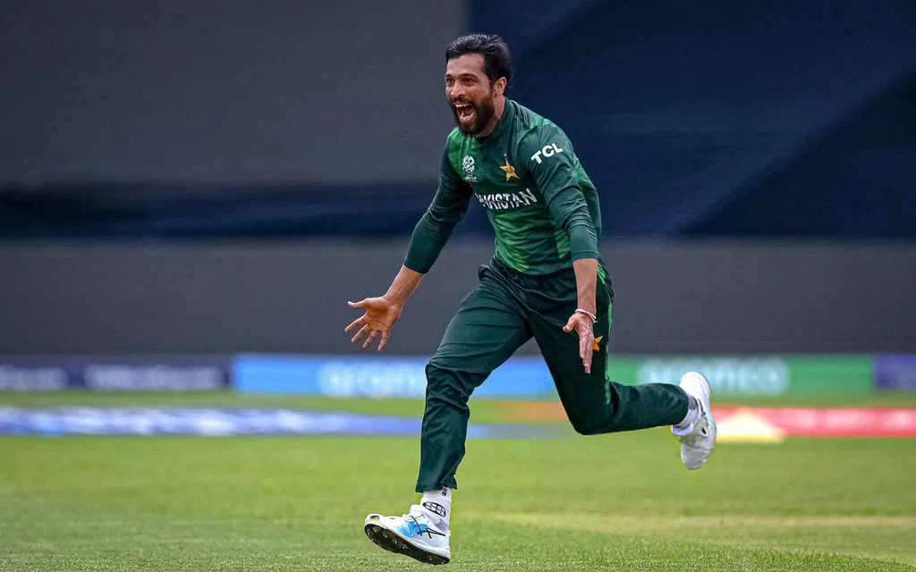 Mohammad Amir for Pakistan (Source: @RanaAhmad056/X.com)