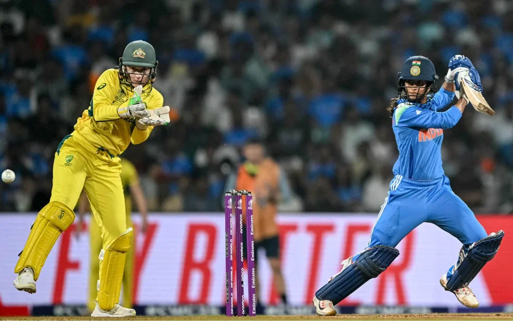 Jemimah's majestic hundred scripted Indian win in WC semis [Source: AFP]