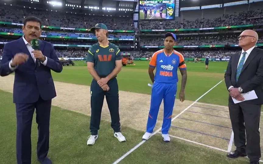भारत बनाम ऑस्ट्रेलिया टॉस (स्रोत: एएफपी)