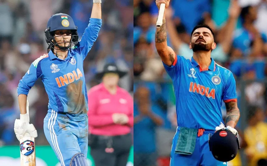 विश्व कप नॉकआउट में भारत का सर्वोच्च स्कोर [स्रोत: @BCCIWomen, @Shahqhqh/X.com]