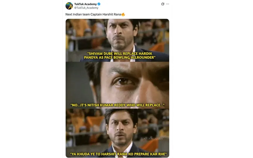 Fan tweet [Source: @TukTuk_Academy/X.com]