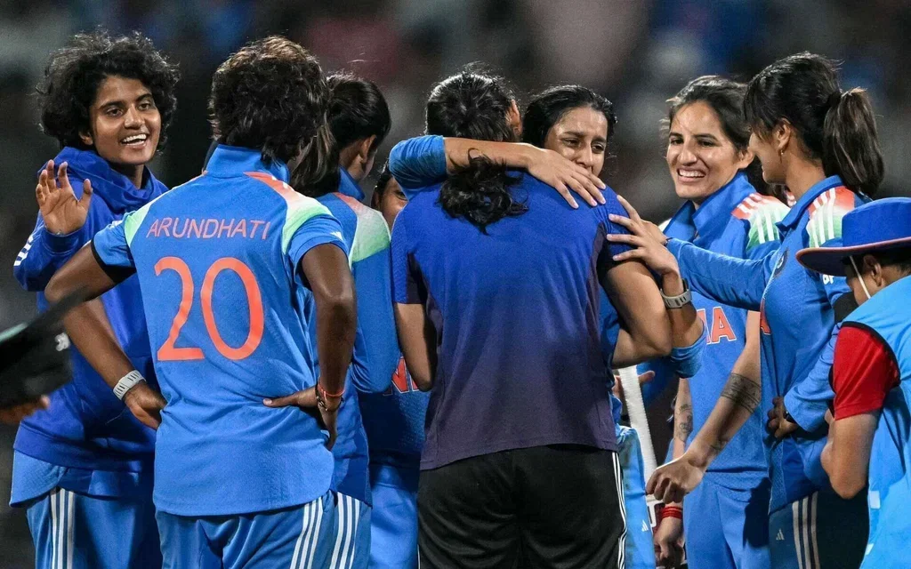 India beat Australia in ICC Women's World Cup semifinal [Source:AFP Photos]