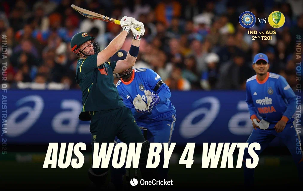 AUS vs IND live updates [Source: OneCricket]