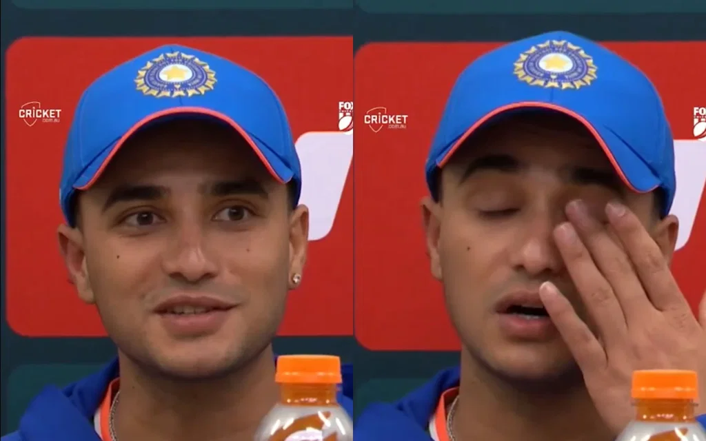 Abhishek Sharma on Hazlewood's series exit news [Source: @cricketcomau/X.com]