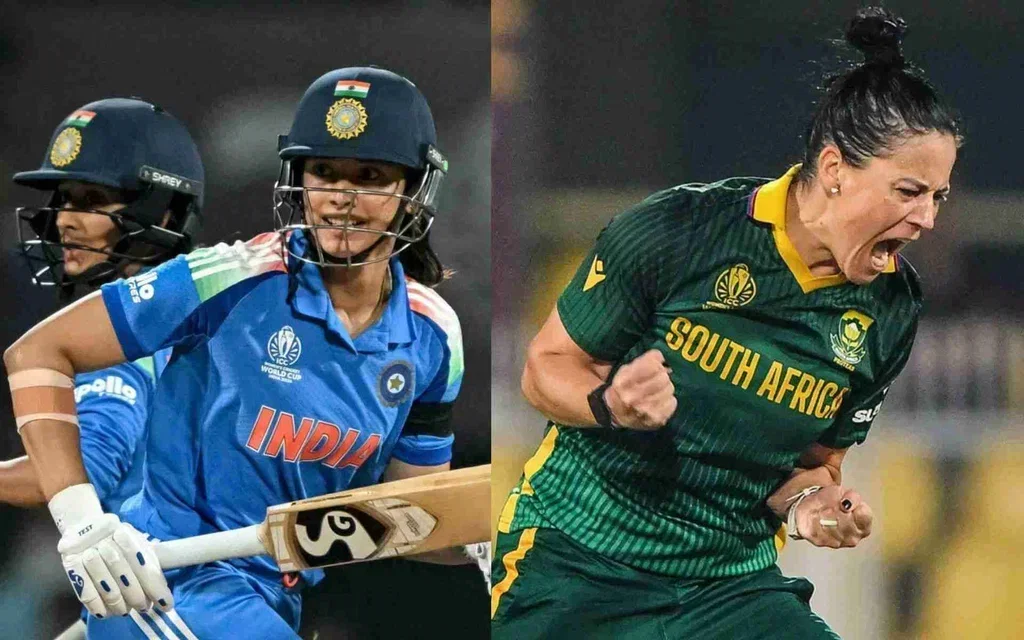 Smriti Mandhana and Marizanne Kapp (Source: AFP)