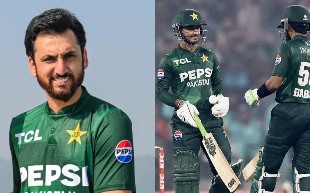 Salman Agha and Saim Ayub [Source: @XeeshanQayyum, @ProSportsStudio/x.com]