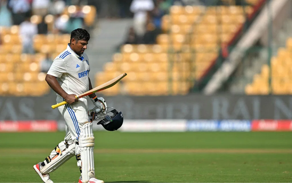 Sarfaraz Khan failed yet again in Ranji Trophy [Source: AFP]