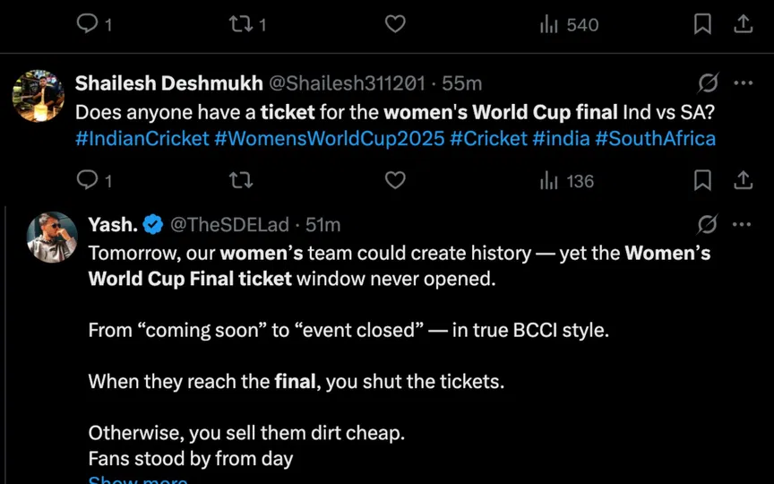 Fans slam BCCI - (Source :@ScreenGrab)