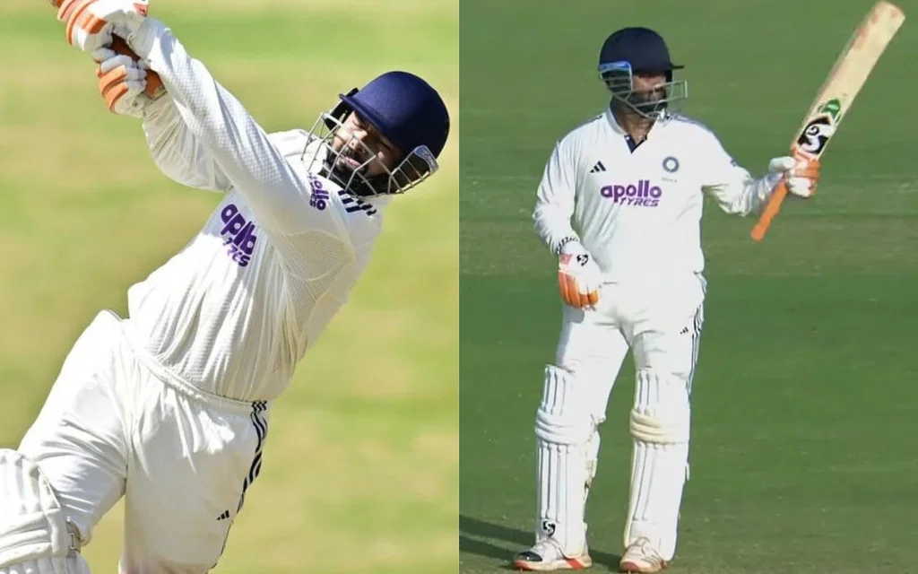 Rishabh Pant in action against South Africa A [Source: @ImTanujSingh, @CricCrazyJohns/x]