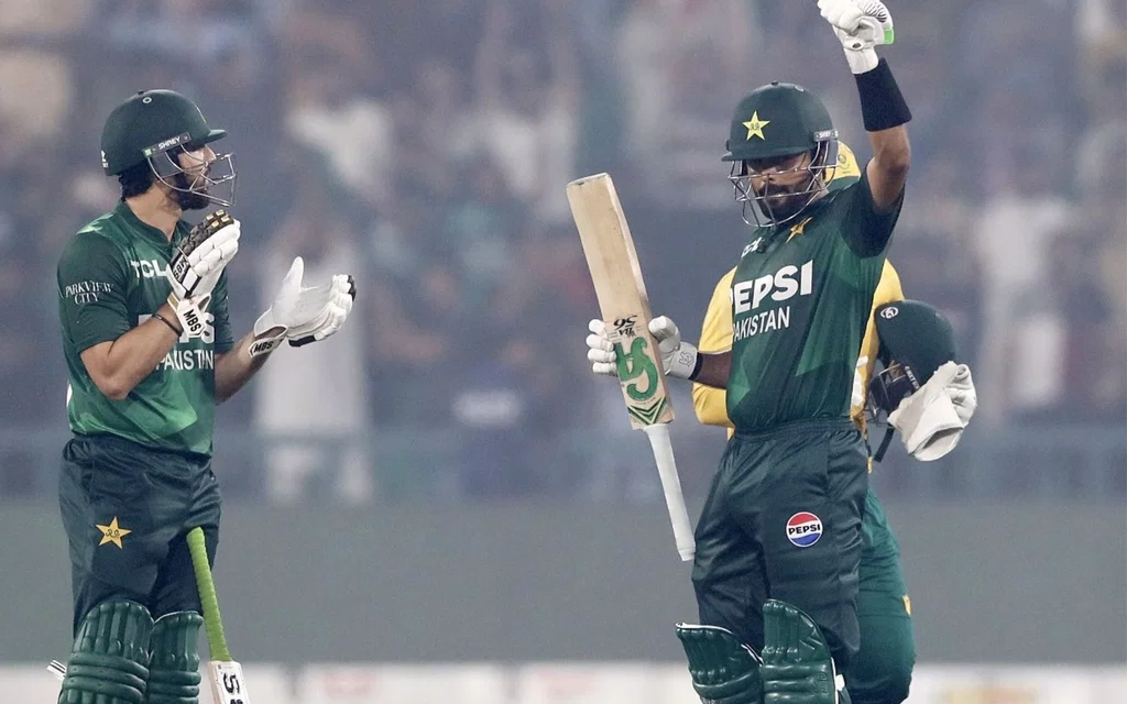 Babar Azam guide Pakistan to series win [Source: @RayhamUnplugged/X.com]