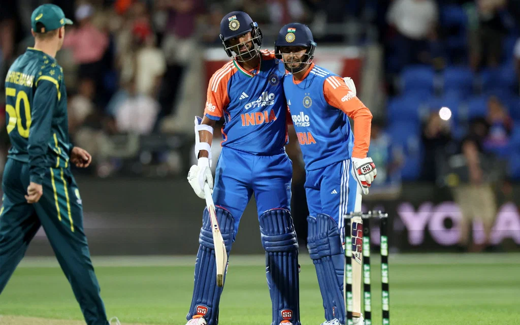 India beat Australia in Hobart. [Source - AFP Photos]