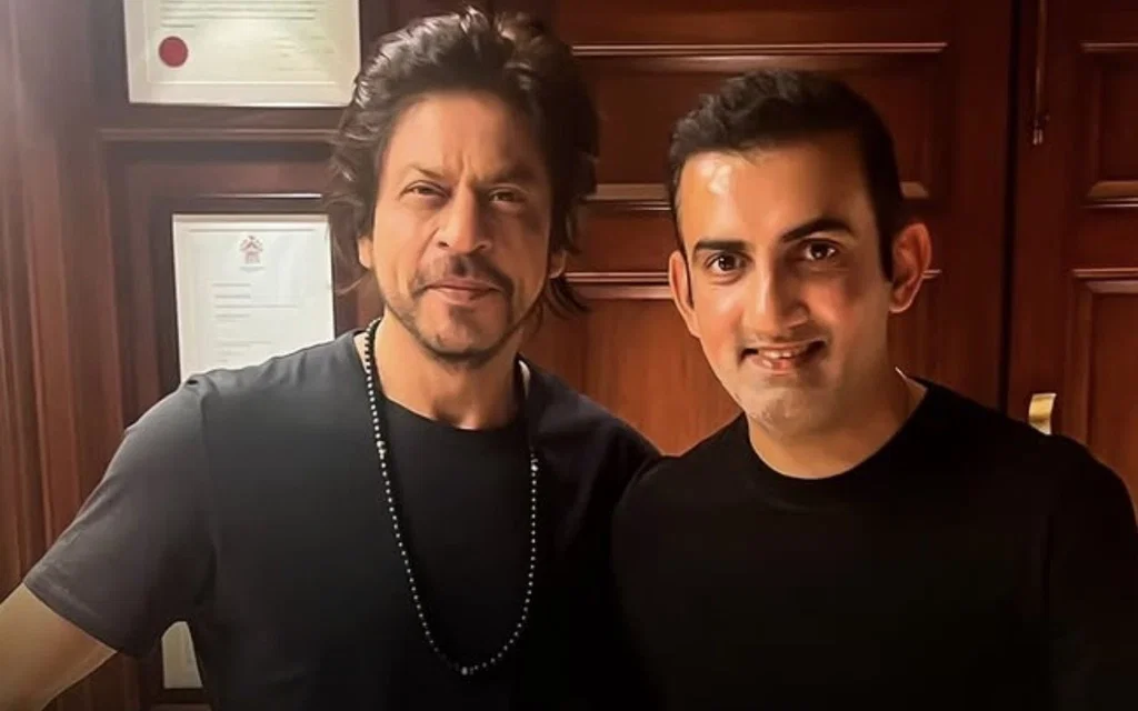 Gautam Gambhir wishes SRK [Source: @GautamGambhir/X.com]