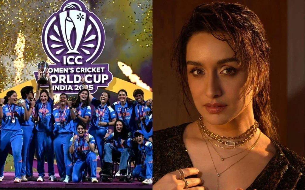 Shraddha Kapoor congratulates team India [Source: @Riocasm/X.com]