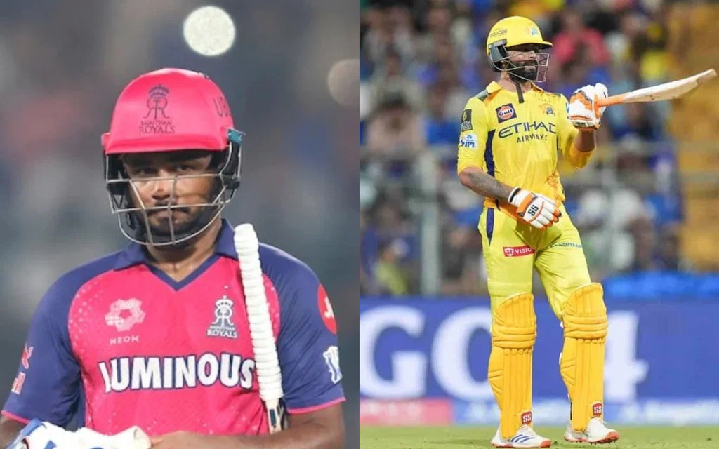 CSK's Jadeja-Samson IPL blunder [Source: @Vikrant_1589/x.com]
