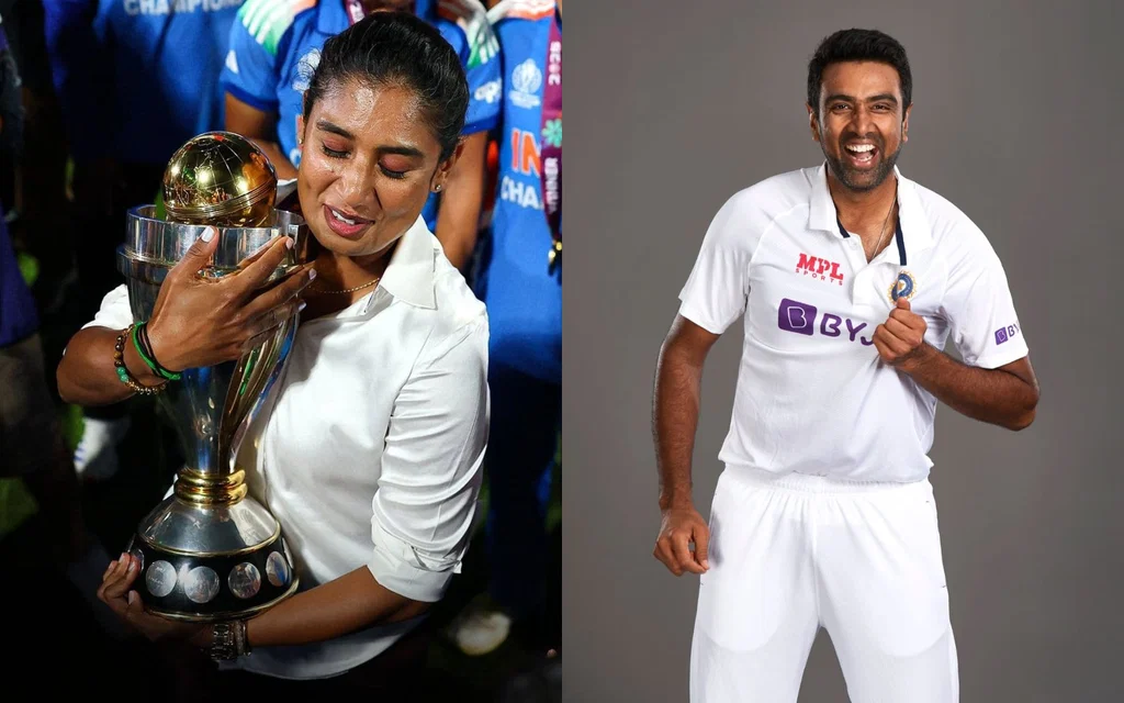 Ashwin on India Women's heartwarming gesture (Source: @ImTanujSingh/x.com, @7Cricket/x.com)